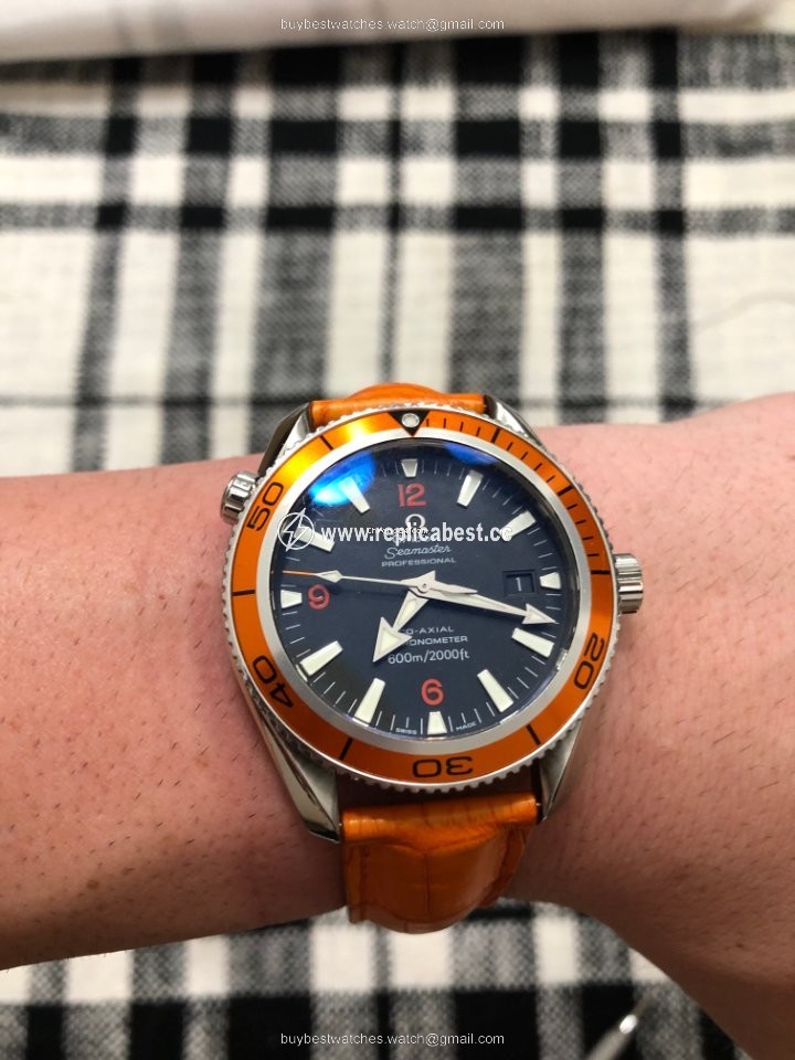 Omega Seamaster Planet Ocean Mens watch Unisex Automatic Steel 2908.50.38