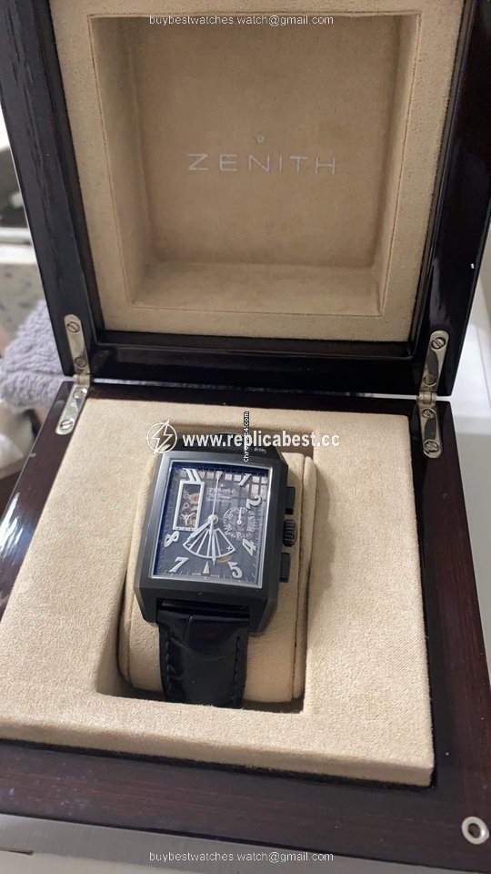 Zenith Port Royal Mens watch Unisex Automatic Titanium 95.0550.4021.77.C550