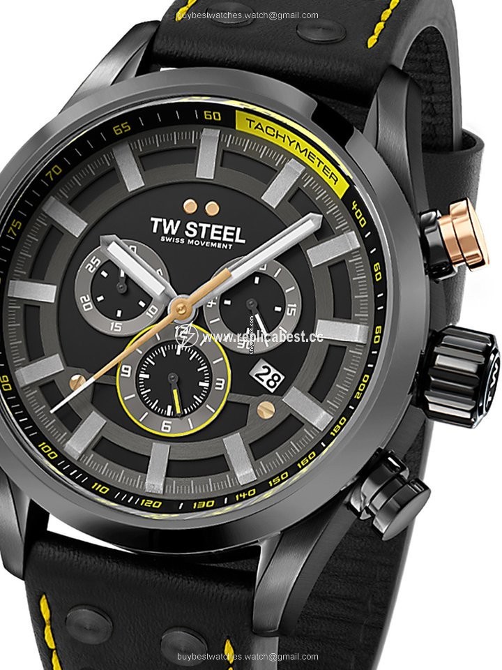 TW Steel Mens watch Unisex Quartz Steel SVS207