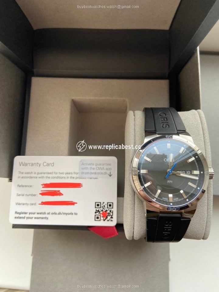 Oris TT1 Mens watch Unisex Automatic Steel 01 735 7752 4154-07 4 24 06FC