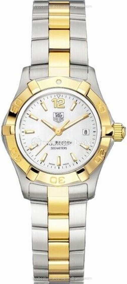 TAG Heuer Aquaracer Lady Quartz Gold Steel WAF1424.BB0814