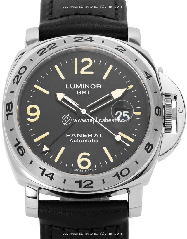 Panerai Luminor GMT Automatic Mens watch Unisex Automatic Steel PAM00023
