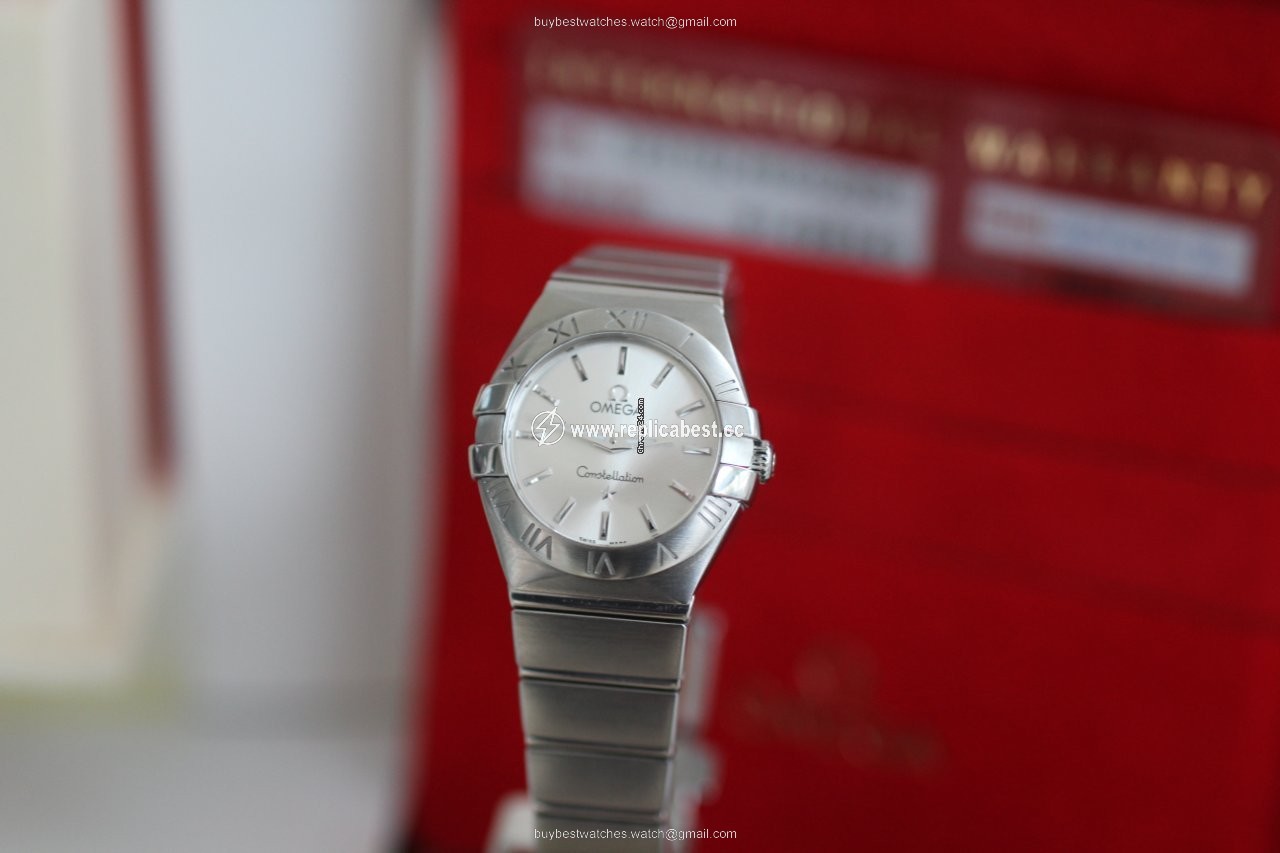 Omega Constellation Quartz Womens watch Quartz Steel 123.10.24.60.02.001