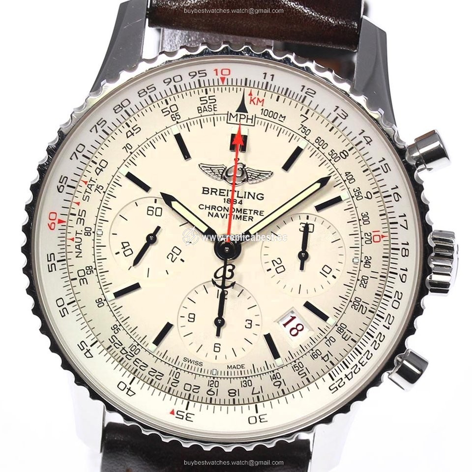 Breitling Mens watch Unisex Automatic Steel AB0123