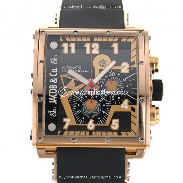 Jacob & Co. Automatic Rose gold JC-V2Q3RGI