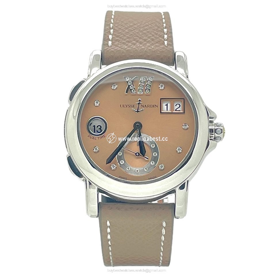 Ulysse Nardin Dual Time Womens watch Automatic Steel 243-22 30-09