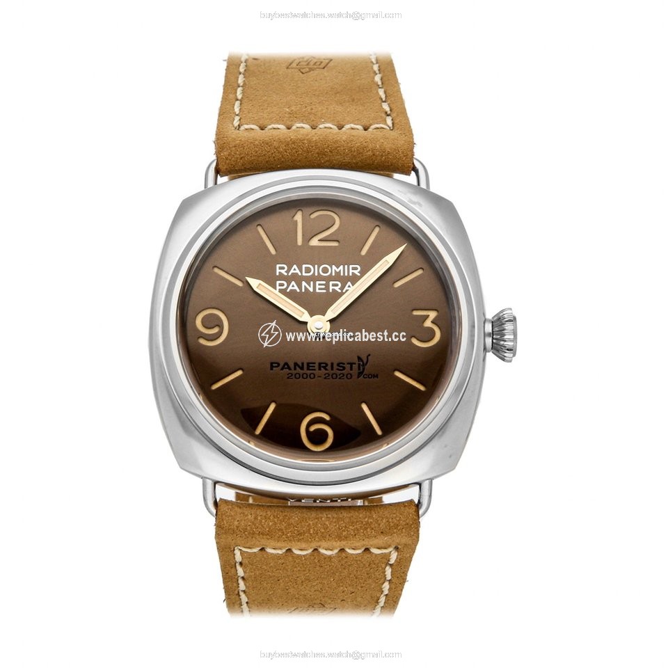 Panerai Mens watch Unisex Manual winding Steel PAM02020