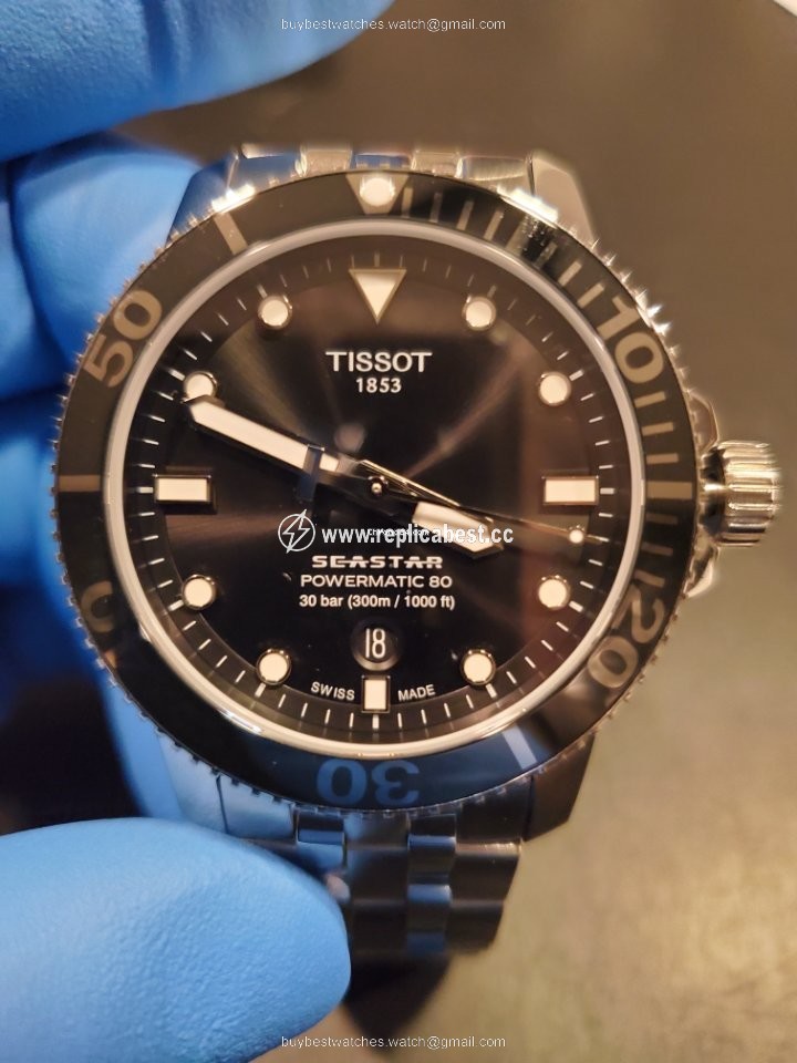 Tissot Seastar 1000 Mens watch Unisex Automatic Steel T120.407.11.051.00