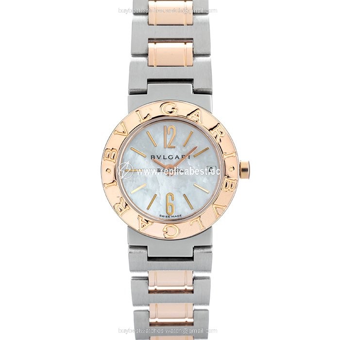 Bulgari Bulgari Quartz Gold Steel BBP23SG