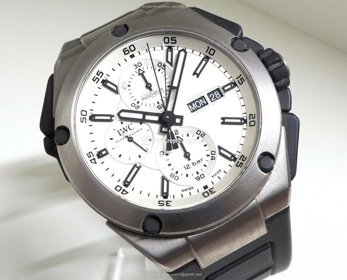 IWC Ingenieur Double Chronograph Titanium Titanium 3765