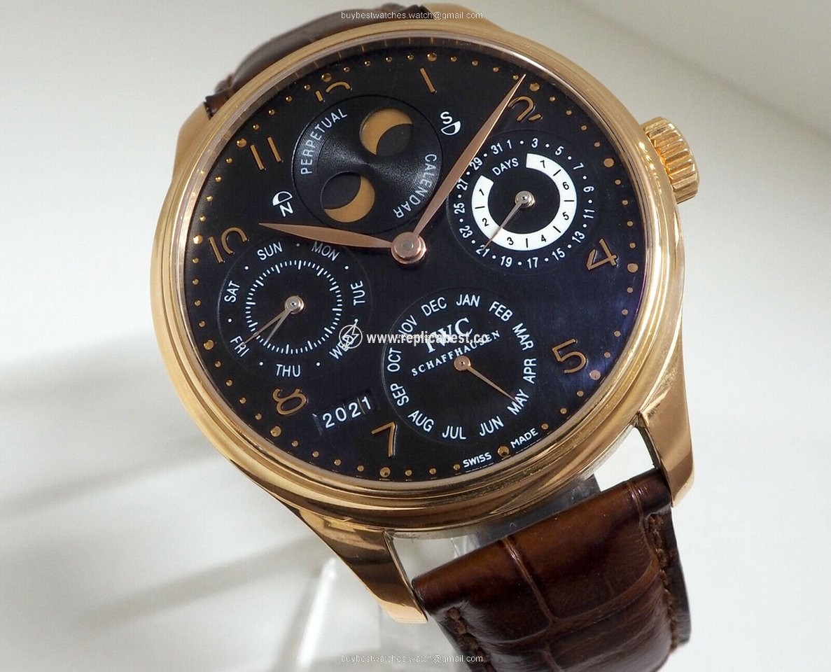 IWC Portuguese Perpetual Calendar Red gold 5021
