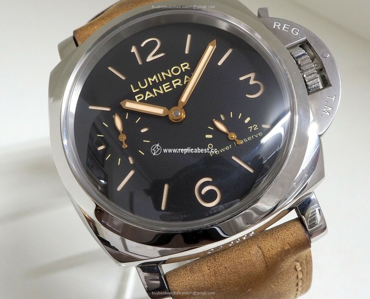 Panerai Luminor 1950 3 Days Power Reserve Steel 47 PAM 423