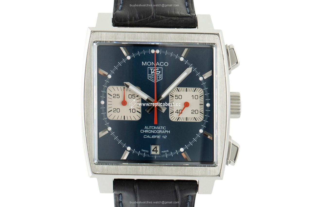 TAG Heuer Monaco Calibre 12 Mens watch Unisex Automatic Steel CAW2111