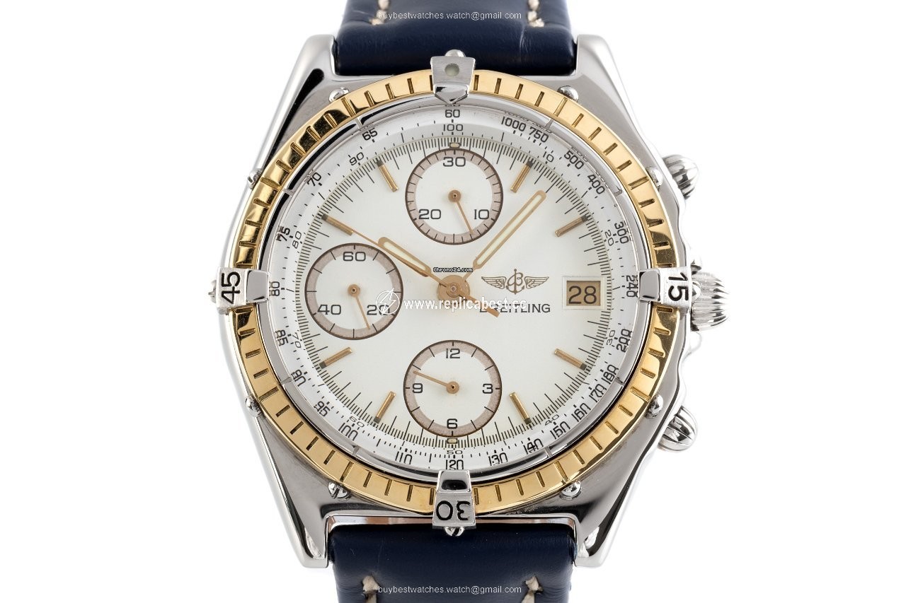 Breitling Chronomat Mens watch Unisex Automatic Gold Steel 81950