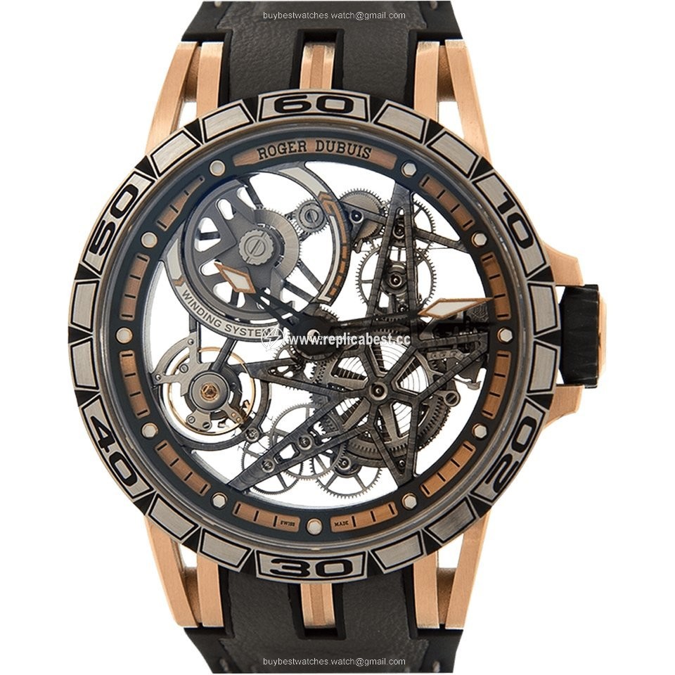 Roger Dubuis Excalibur Mens watch Unisex Automatic Rose gold RDDBEX0574