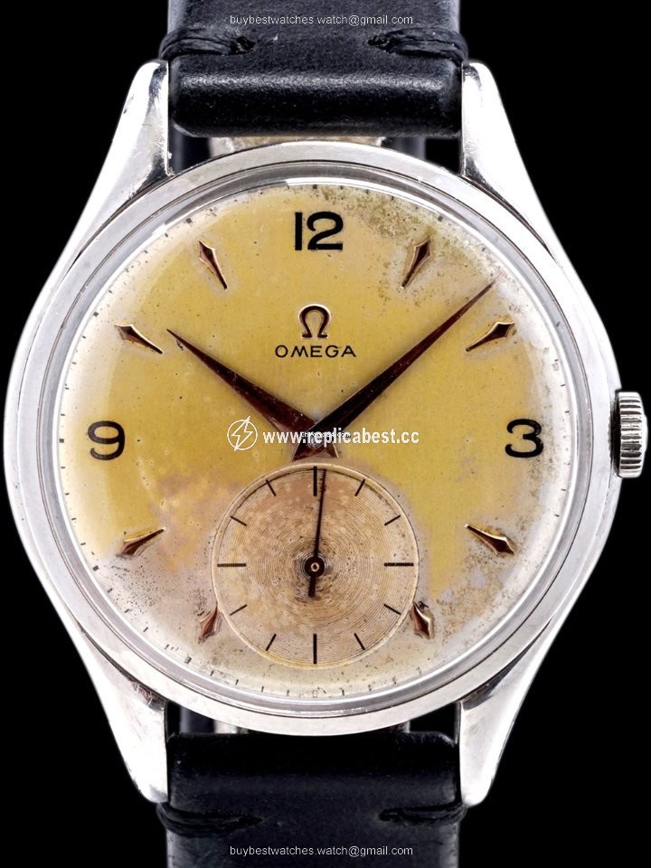 Omega Mens watch Unisex Manual winding Steel 2505-13