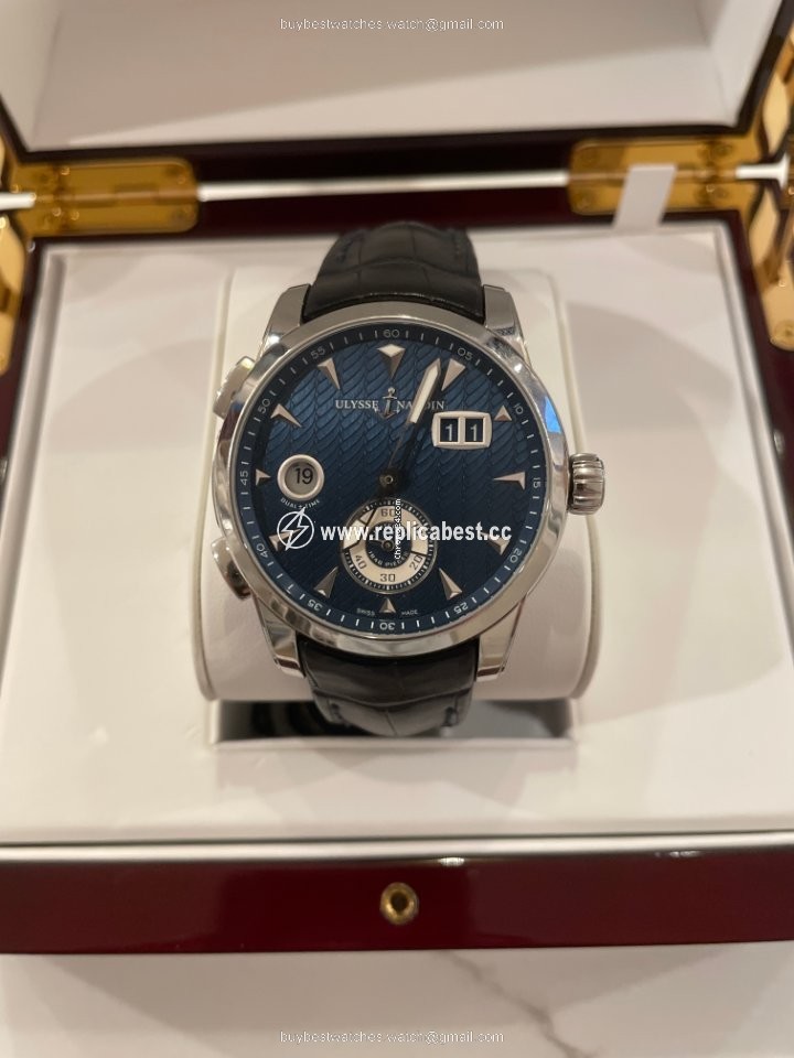 Ulysse Nardin Dual Time Mens watch Unisex Automatic Steel 3343-126LE 93