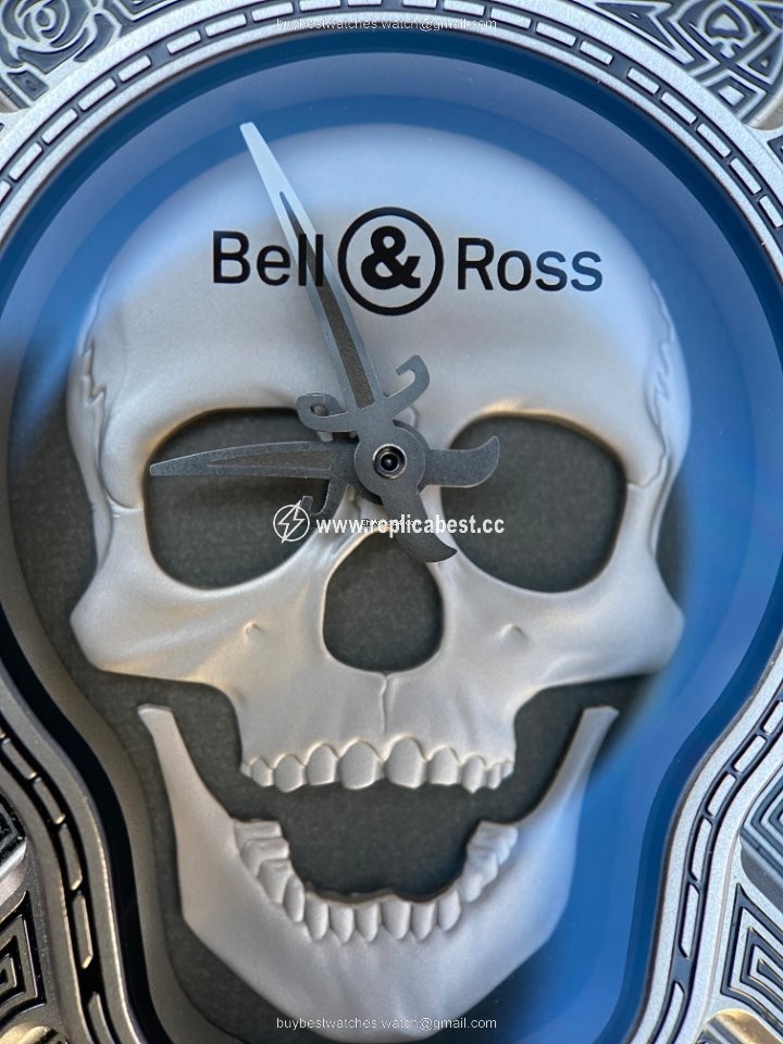 Bell & Ross BR 01-92 Mens watch Unisex Automatic Steel BR0192-SKULL-BURN