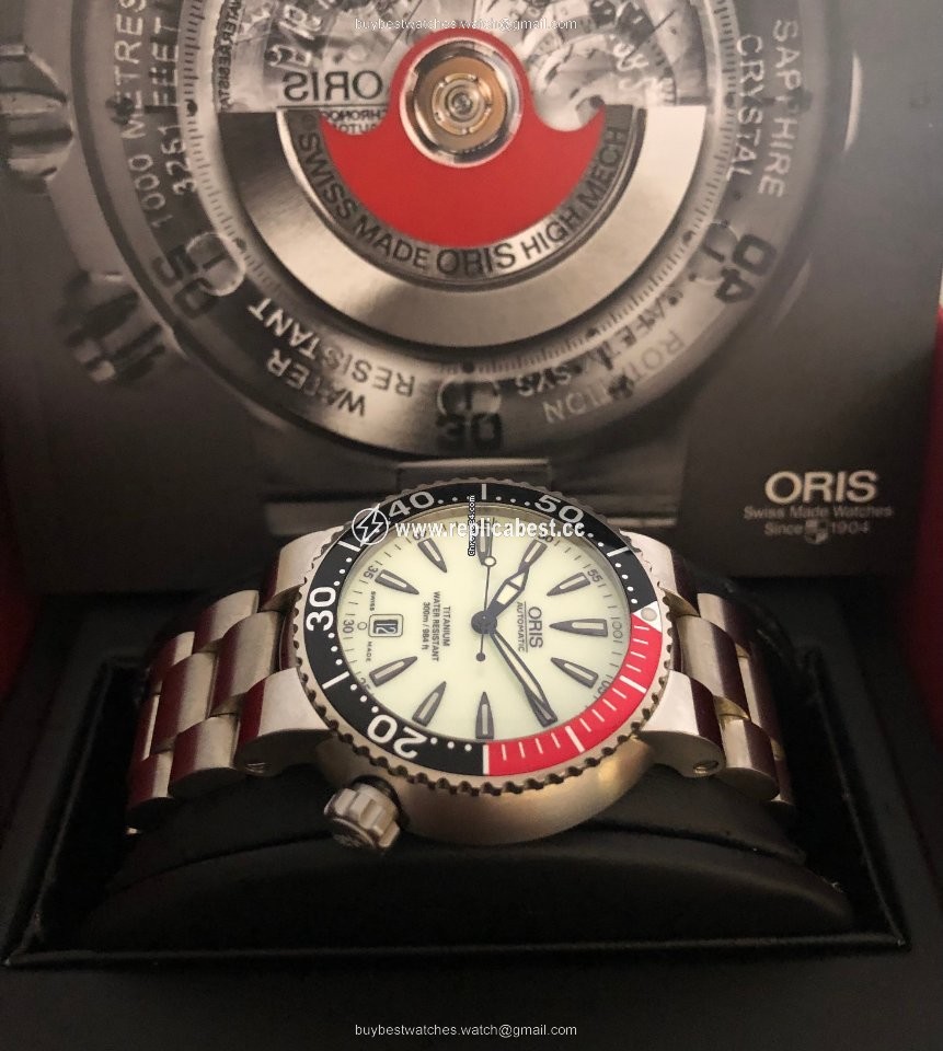 Oris TT1 Mens watch Unisex Automatic Titanium 7562P
