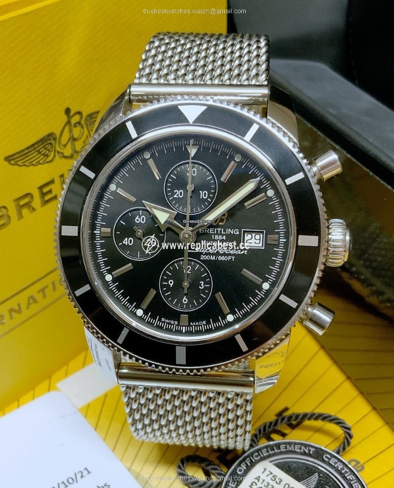 Breitling Superocean Heritage Chronograph Mens watch Unisex Automatic Steel A1332024 B908