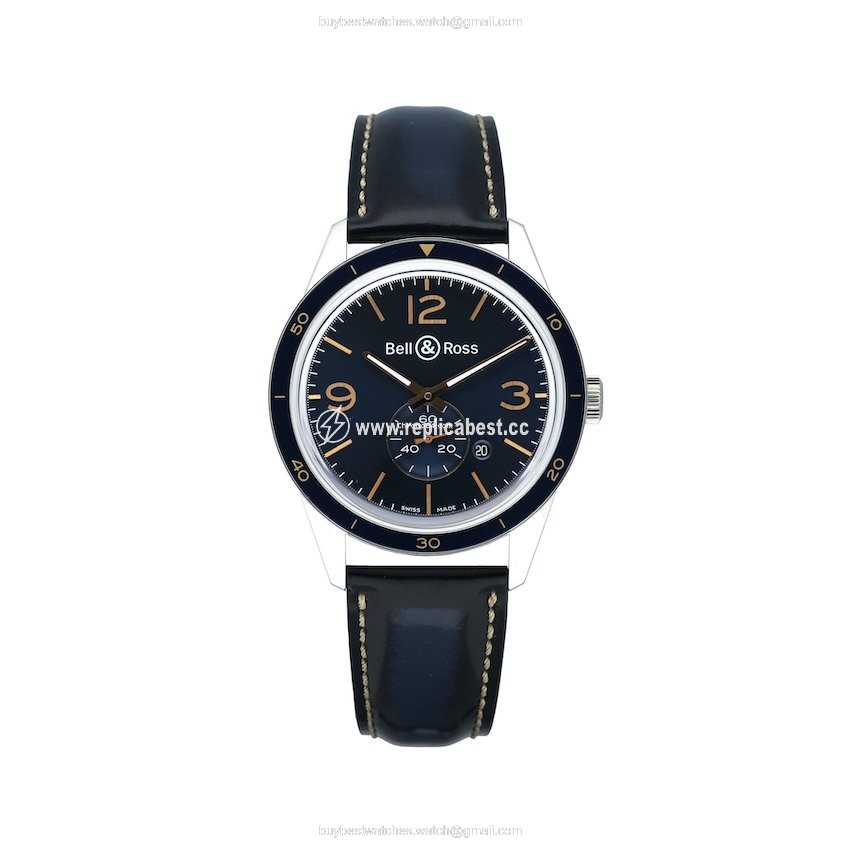 Bell & Ross Vintage Mens watch Unisex Automatic Steel BR123-95-SC