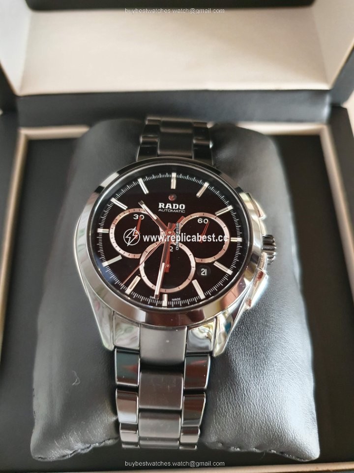 Rado HyperChrome Chronograph Mens watch Unisex Automatic Ceramic R32275152 or 01.650.0275.3.015