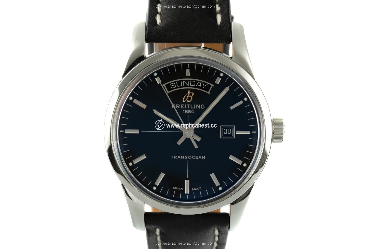 Breitling Transocean Day & Date Mens watch Unisex Automatic Steel A4531012 BB69