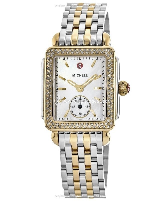 Michele Deco Womens watch Quartz Steel MWW06V000023