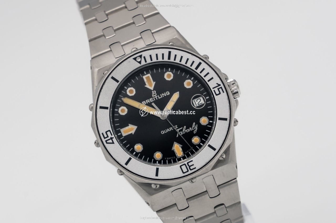 Breitling Mens watch Unisex Quartz Steel 80770N