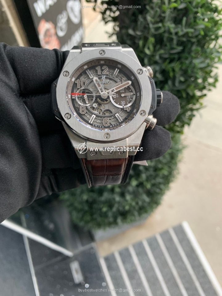 Hublot Big Bang Unico Mens watch Unisex Automatic Titanium 411.NX.1170.RX