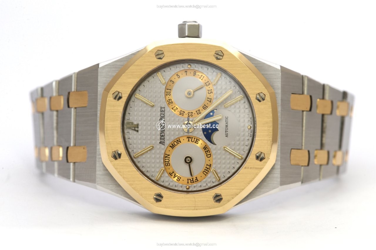Audemars Piguet Royal Oak Day-Date Mens watch Unisex Automatic Gold Steel 25594SA-OO-0789SA-01