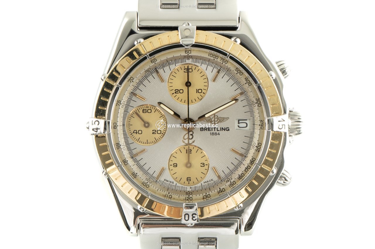Breitling Chronomat Mens watch Unisex Automatic Gold Steel D13048