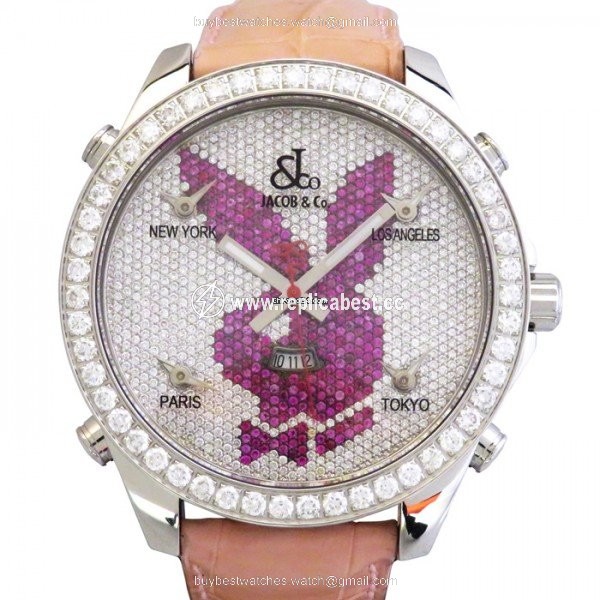 Jacob & Co. Quartz Steel JC-PLAYPD