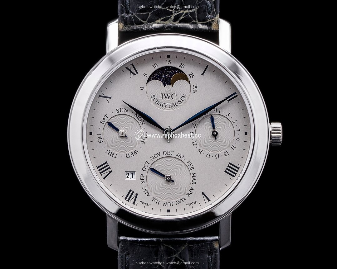 IWC Portofino Mens watch Unisex Manual winding Platinum 2050