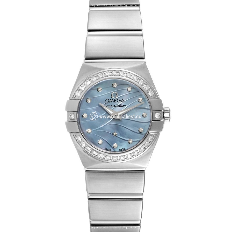 Omega Constellation Quartz Womens watch Quartz Steel 123.15.24.60.57.001