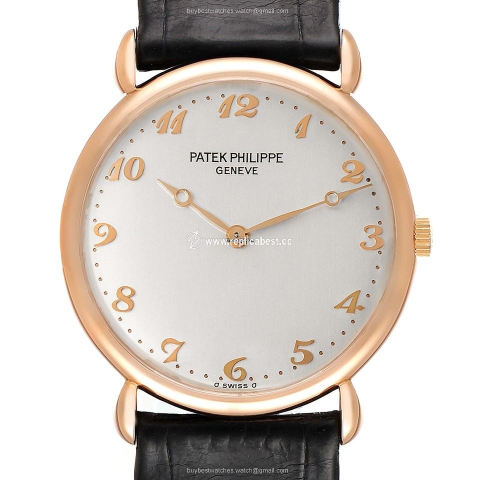 Patek Philippe Calatrava Mens watch Unisex Manual winding Rose gold 3820