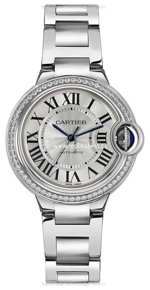 Cartier Ballon Bleu 33mm Womens watch Automatic Steel W4BB0023