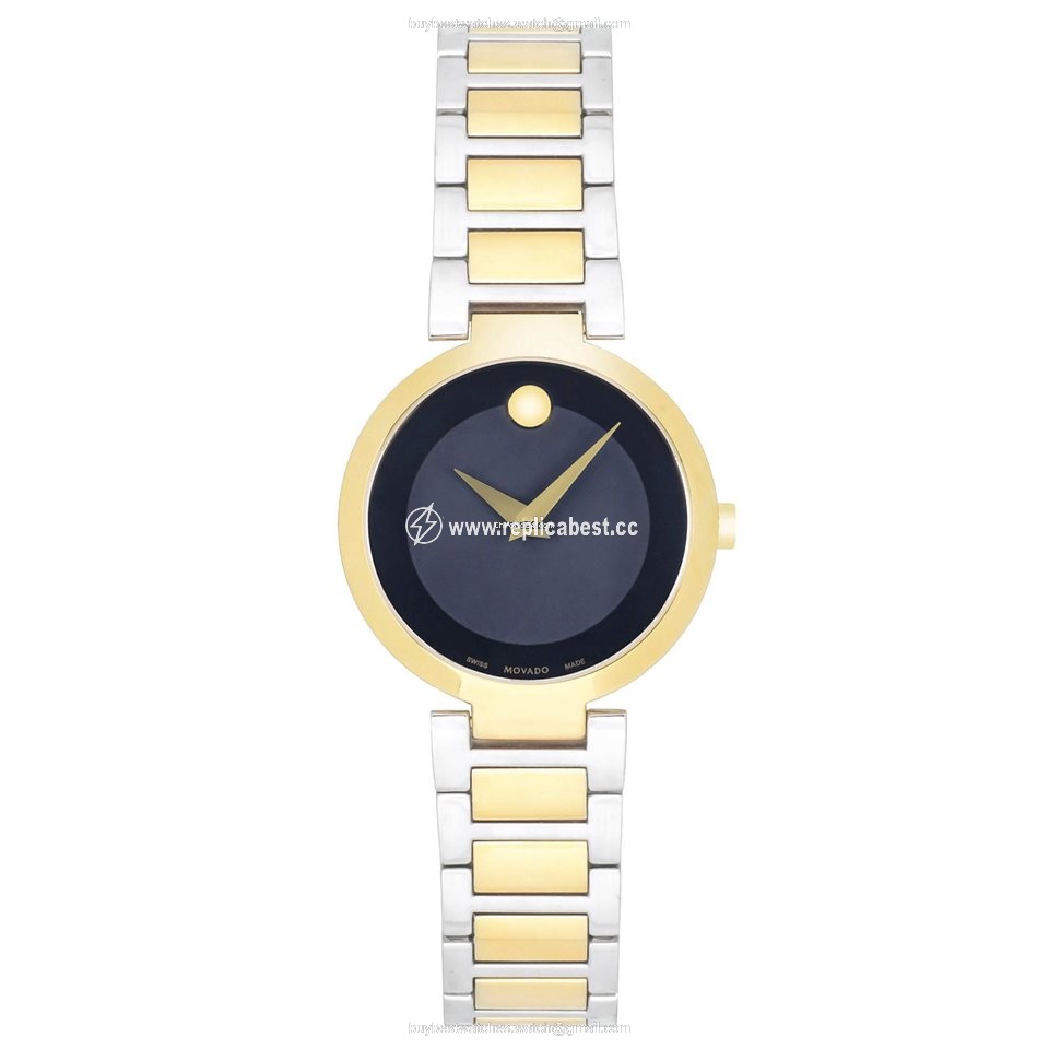 Movado Womens watch Quartz Gold Steel 607102