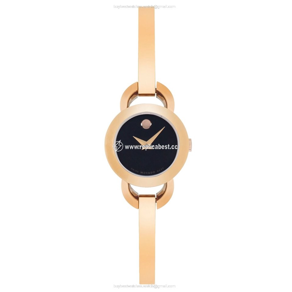 Movado Rondiro Womens watch Quartz Gold Steel 607065