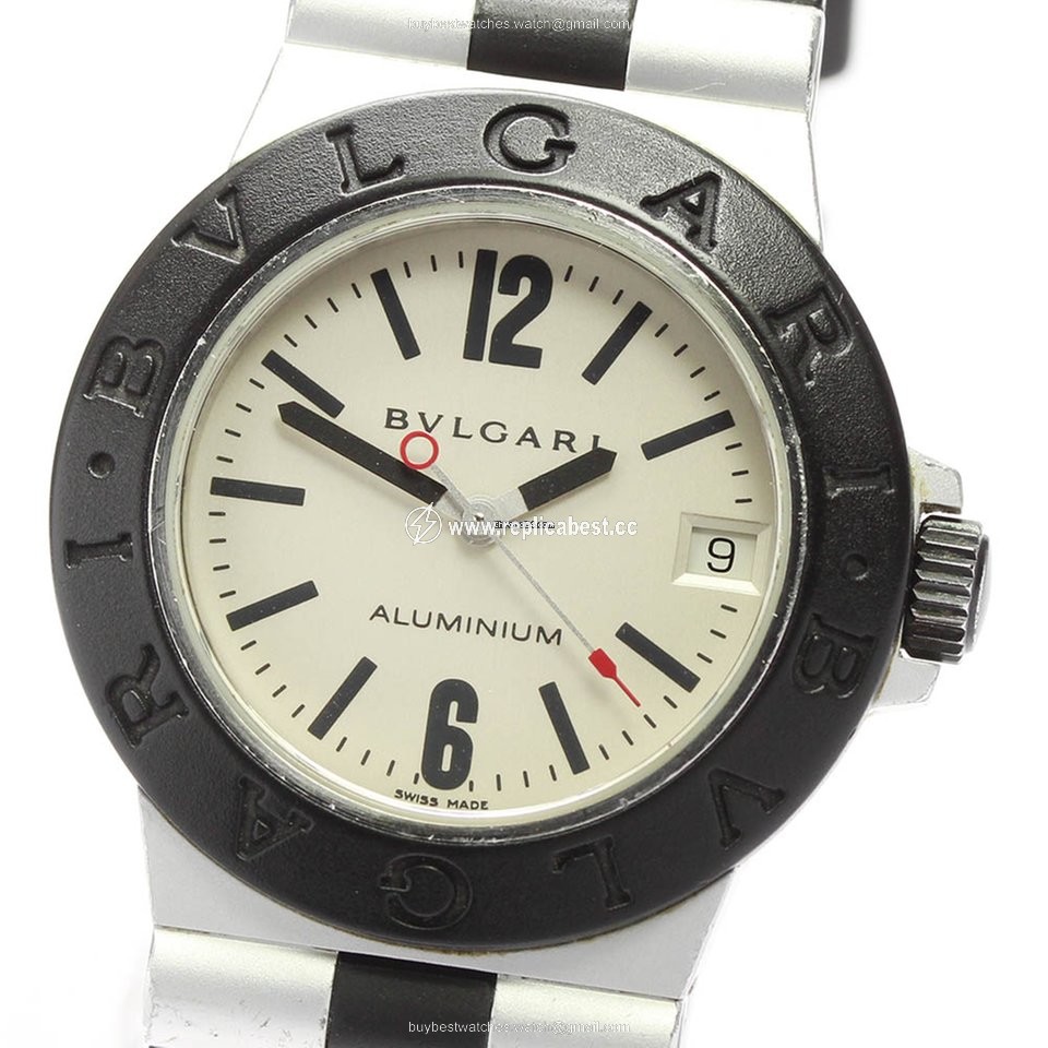 Bulgari Diagono Mens watch Unisex Quartz Aluminum AL32A