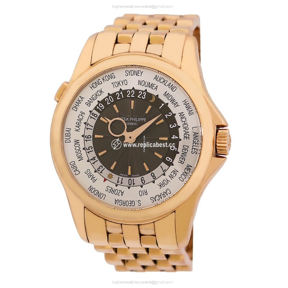 Patek Philippe World Time Mens watch Unisex Automatic Rose gold 5130 1R-001