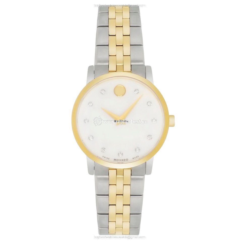 Movado Museum Womens watch Quartz Gold Steel 607208