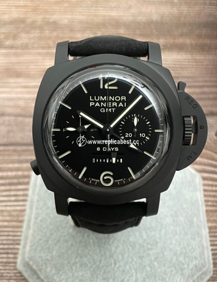 Panerai Luminor 1950 8 Days Chrono Monopulsante GMT Manual winding PAM 00317 or PAM 317