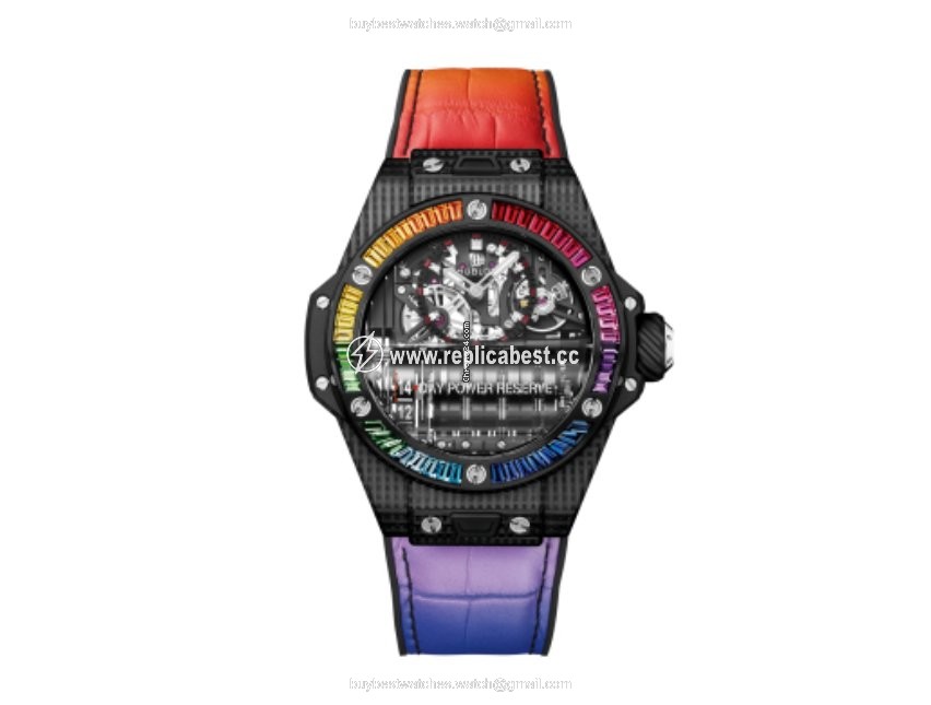 Hublot MP Collection Mens watch Unisex Manual winding Carbon 911.QD.0123.LR.4099