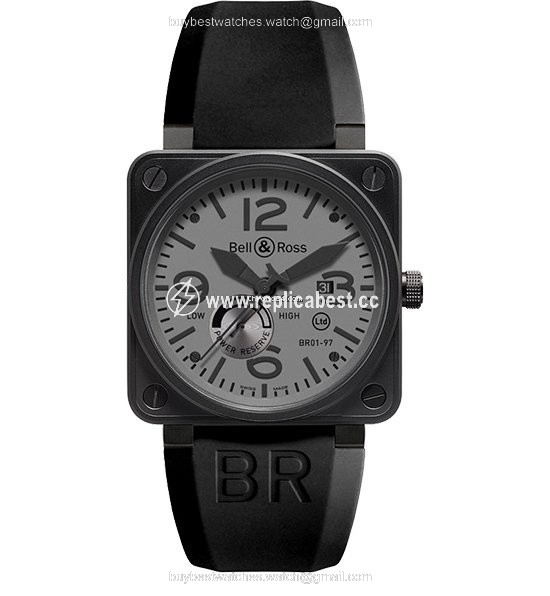 Bell & Ross BR 01-97 Reserve de Marche Mens watch Unisex Automatic Steel BR 01-97