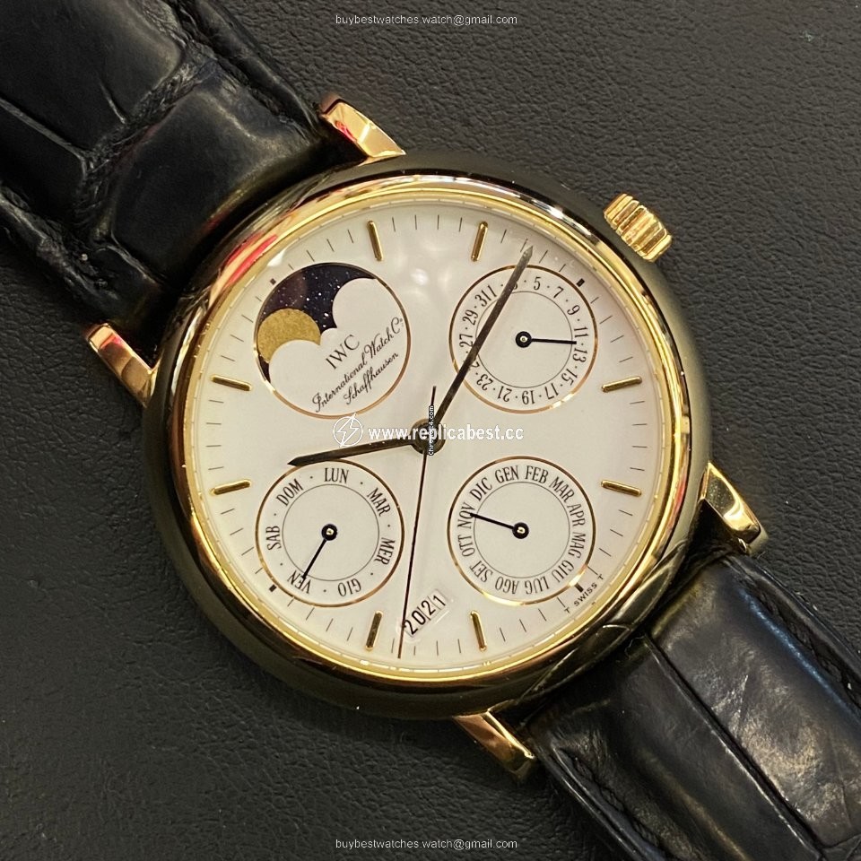 IWC Portofino Mens watch Unisex Automatic Yellow gold IW3541