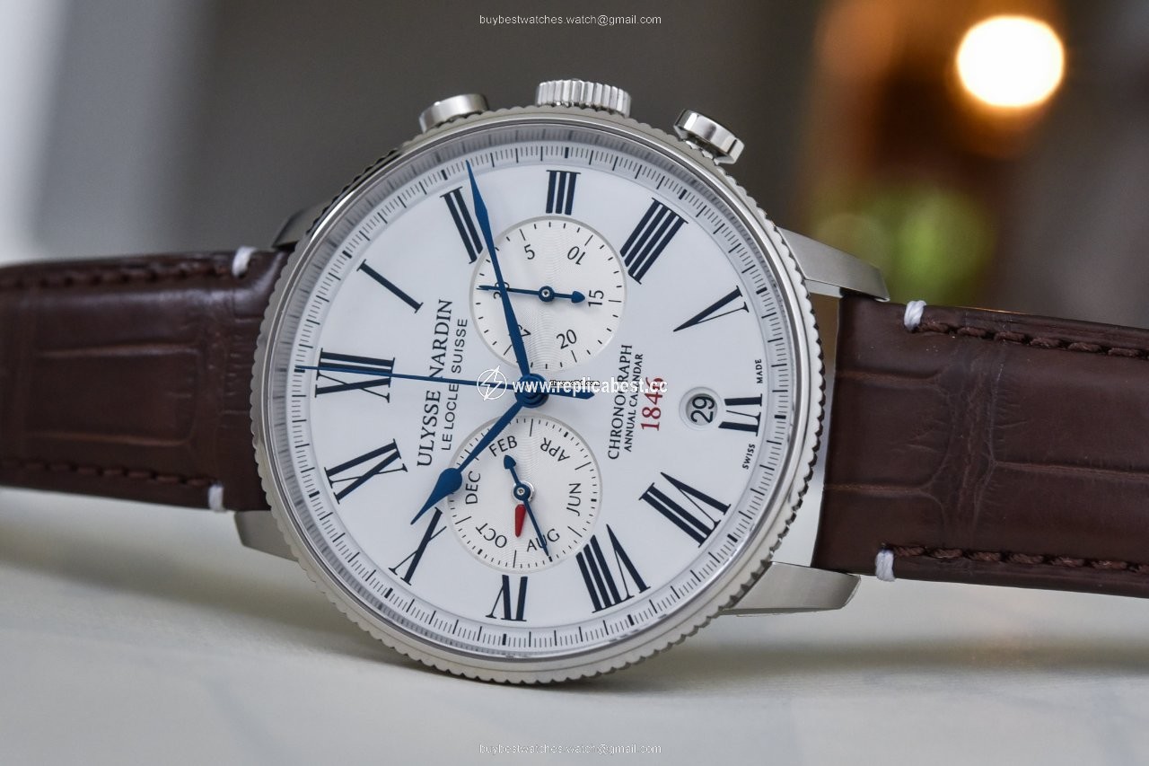 Ulysse Nardin Marine Torpilleur Mens watch Unisex Automatic Steel 1533-320LE-0A-175 1A