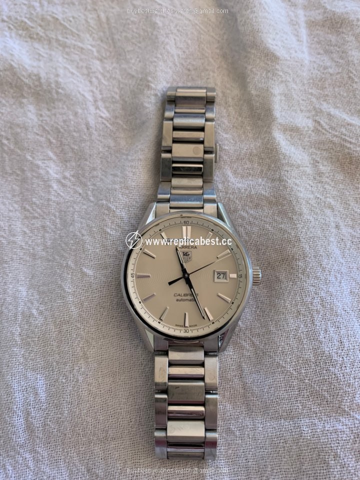 TAG Heuer Carrera Calibre 5 Mens watch Unisex Automatic Steel WAR211B-4