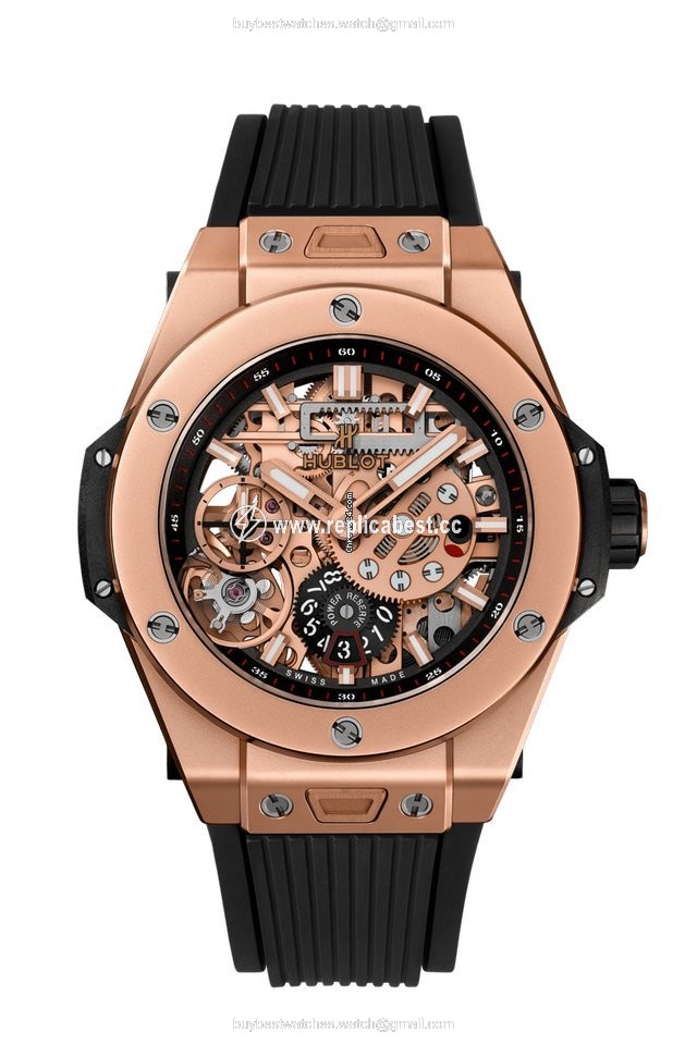 Hublot Big Bang Meca-10 Mens watch Unisex Manual winding Rose gold 414.OI.1123.RX