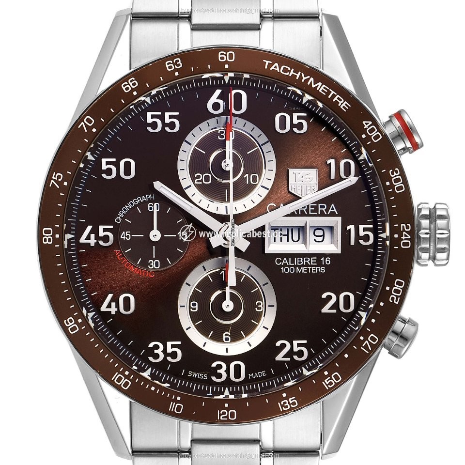 TAG Heuer Carrera Calibre 16 Mens watch Unisex Automatic Steel CV2A12.FC6236